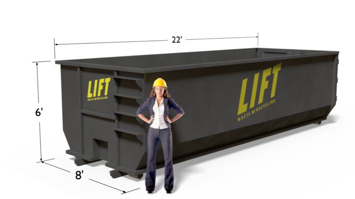 30ydOpenTop dumpster rental