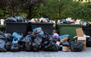improper trash removal system