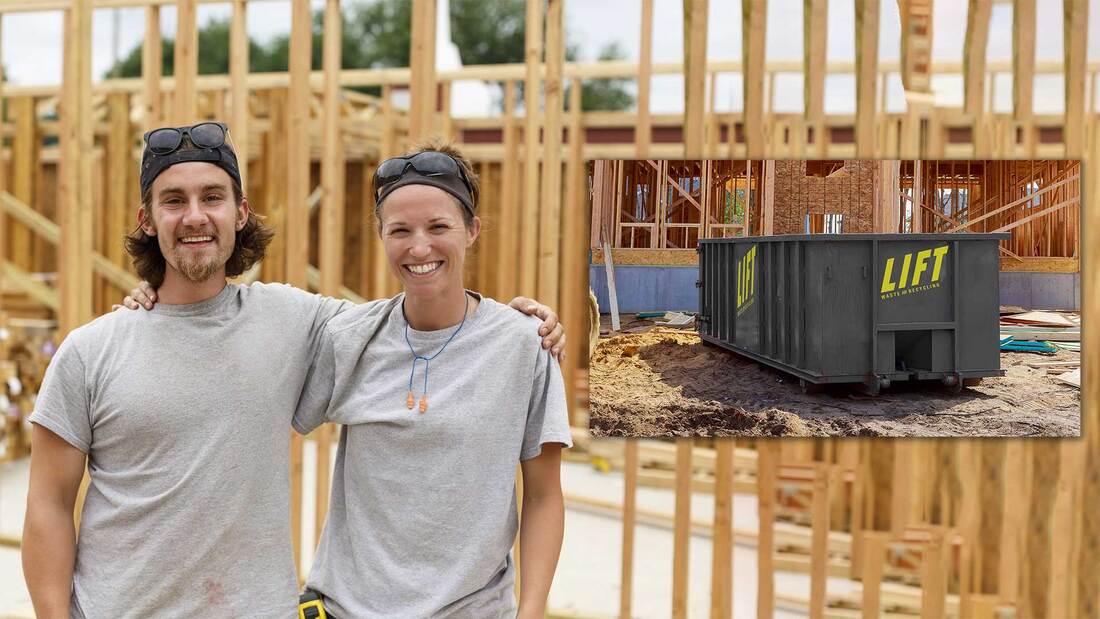 dumpster rental for construction
